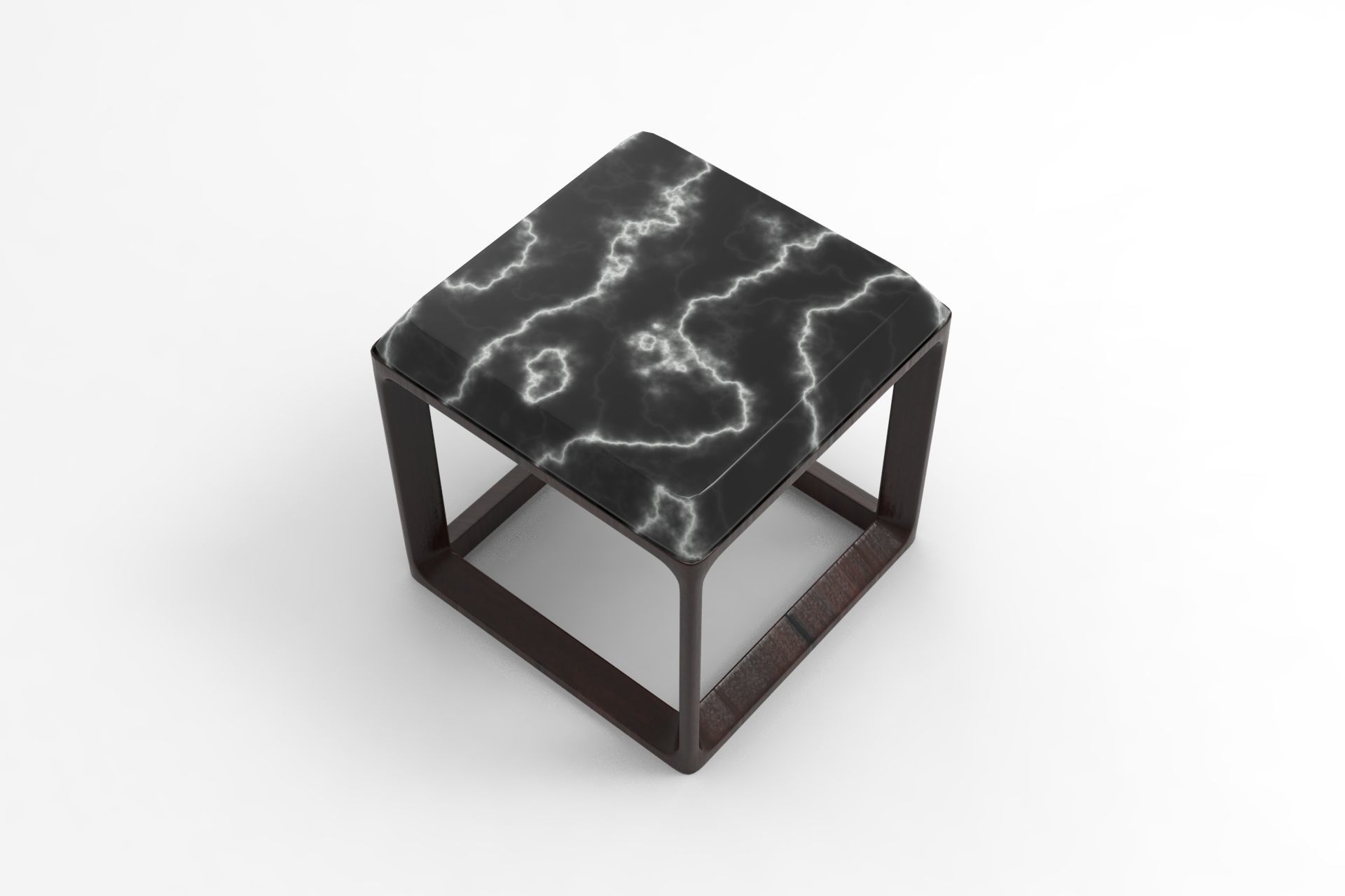 Bone Coffee Table Low-poly 3D model_3