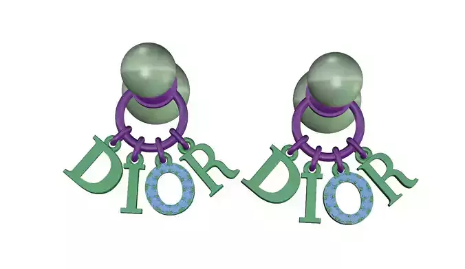 earring dior earrings