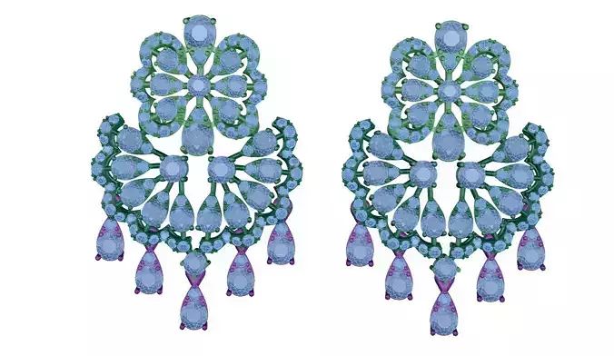 earring pair of earrings