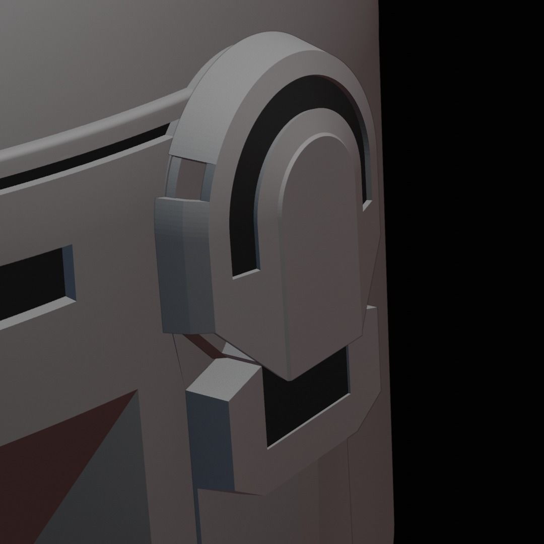 THE MANDALORIAN HELMET V2 3D print model_8