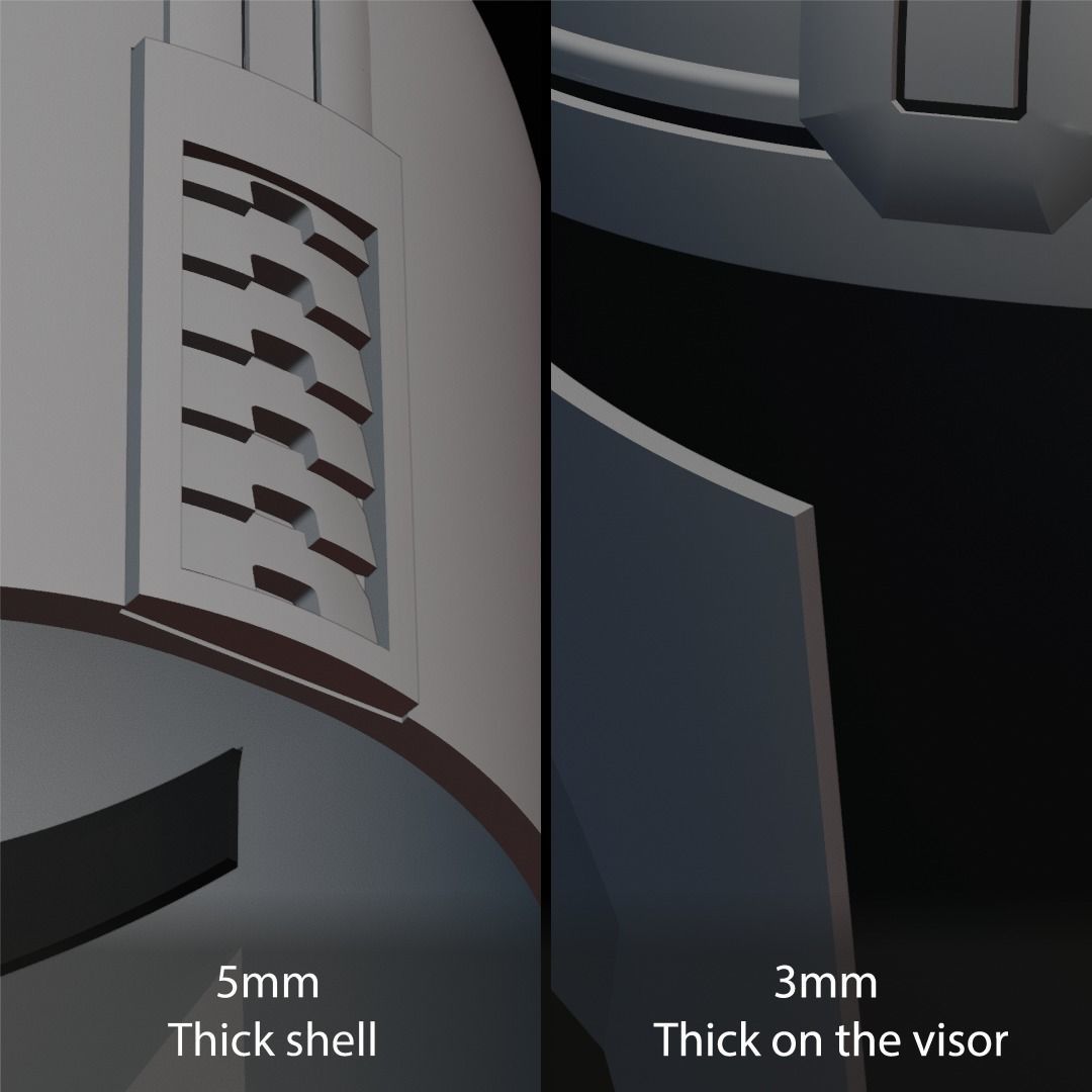 THE MANDALORIAN HELMET V2 3D print model_10