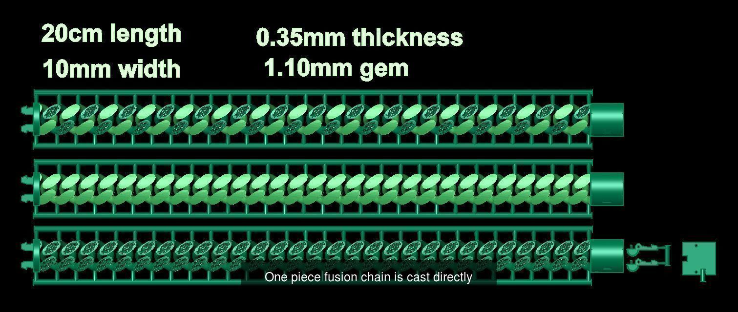 hollow chain models 24pcs 3D Model Collection_1