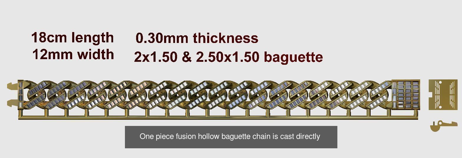 hollow chain models 24pcs 3D Model Collection_13