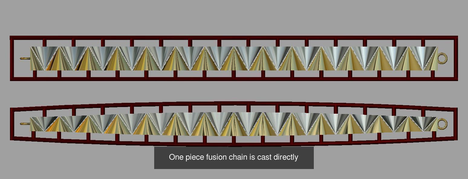 hollow chain models 24pcs 3D Model Collection_6