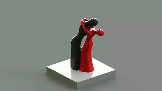 Love Couple Sculpture