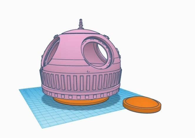 9000 Z001 LANDSPEEDER Star Wars 3D print model_3