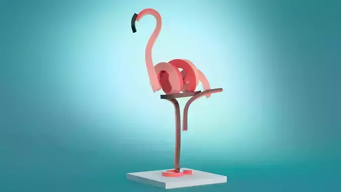Flamingo 2020 3D model