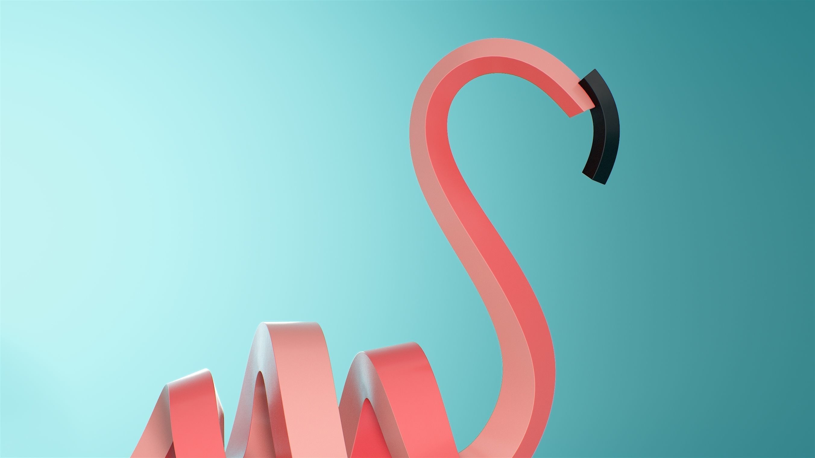 Flamingo 2020 3D model_10