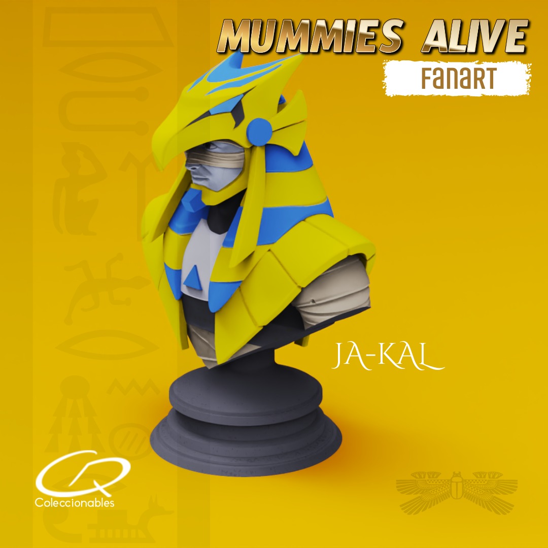 Mummies Alive Collection - Ja Kal 3D print model_2