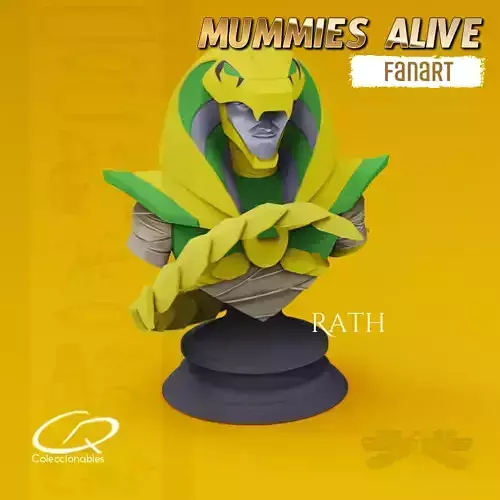 Mummies Alive Collection - Rath 3D print model