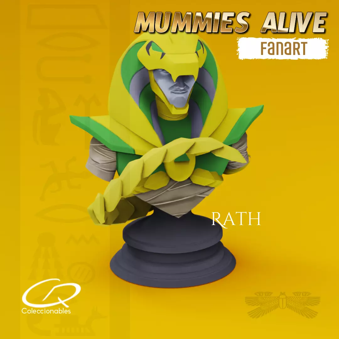 Mummies Alive Collection - Rath 3D print model_0