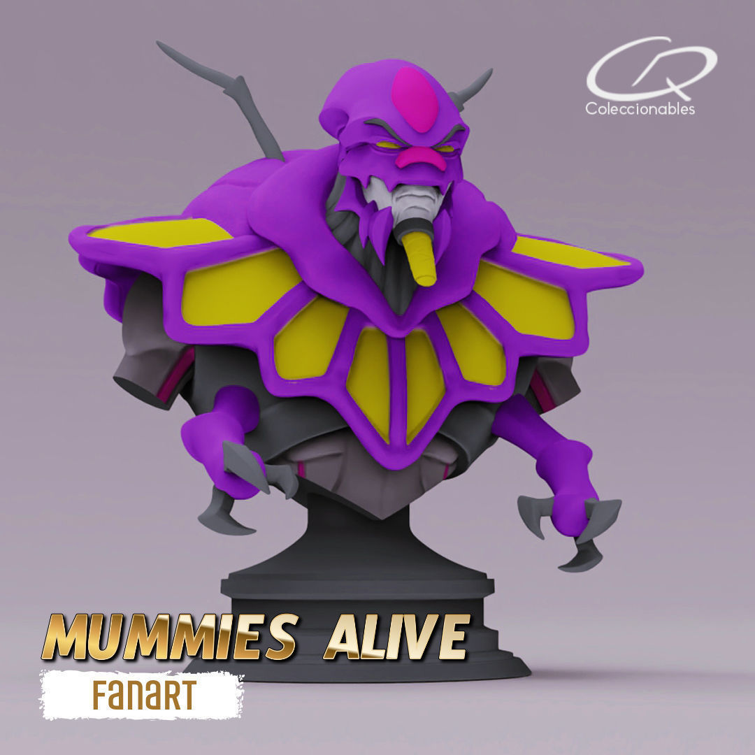 Mummies Alive Collection - Scarab 3D print model_5