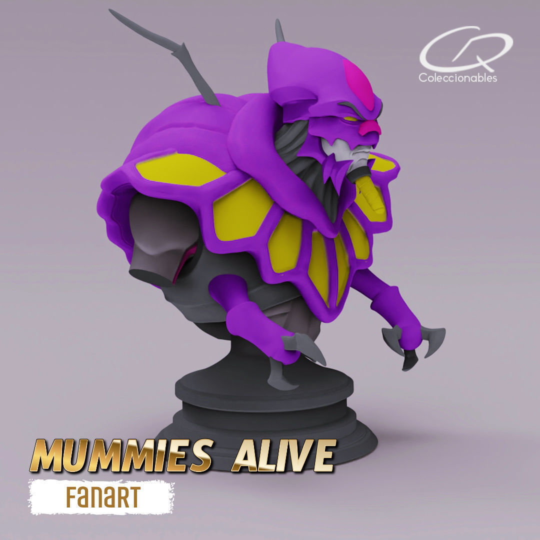 Mummies Alive Collection - Scarab 3D print model_4