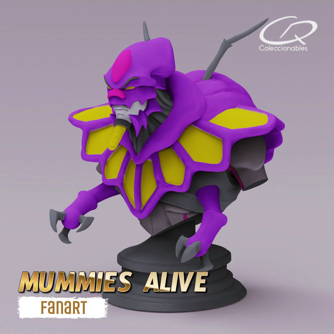 Mummies Alive Collection - Scarab 3D print model_2