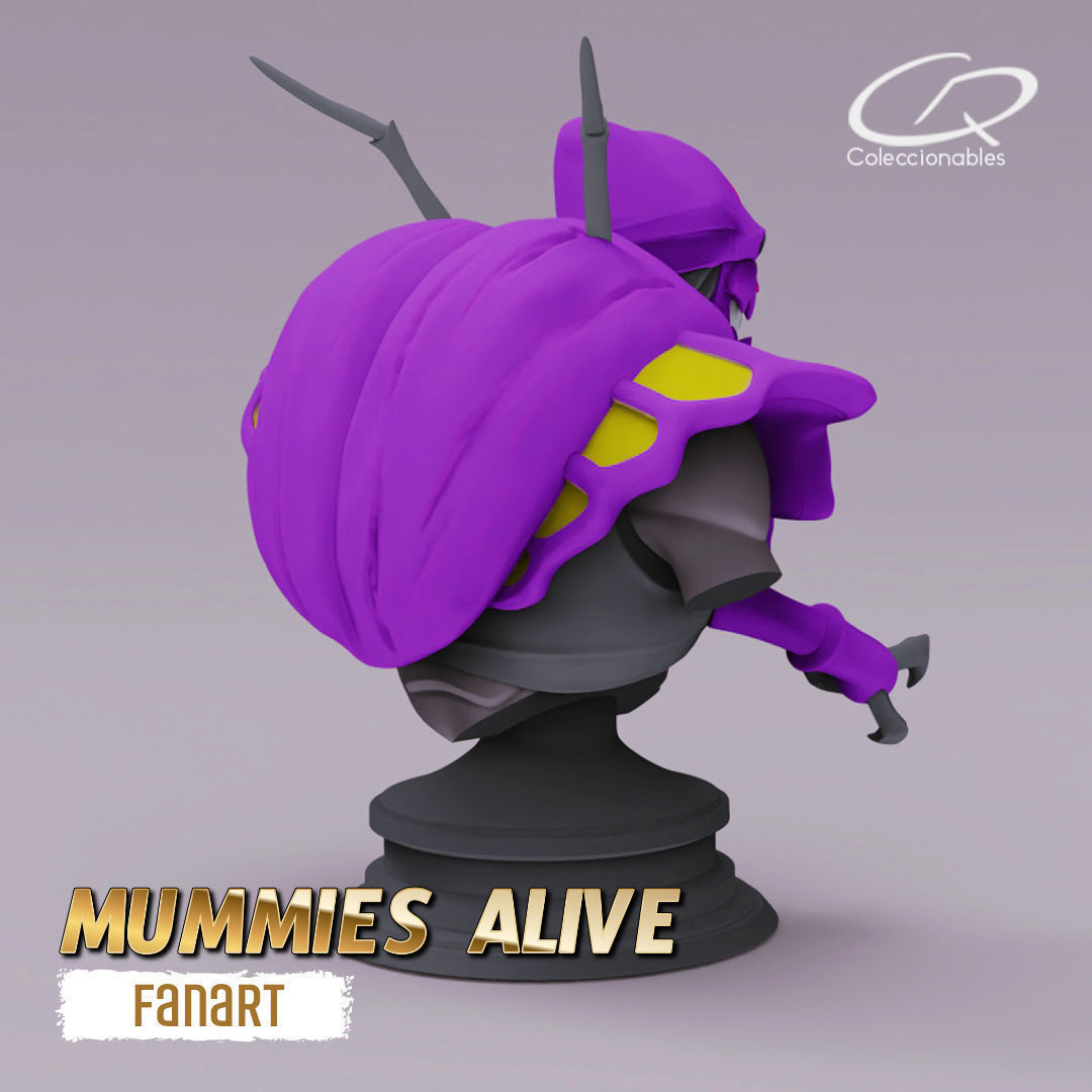 Mummies Alive Collection - Scarab 3D print model_3