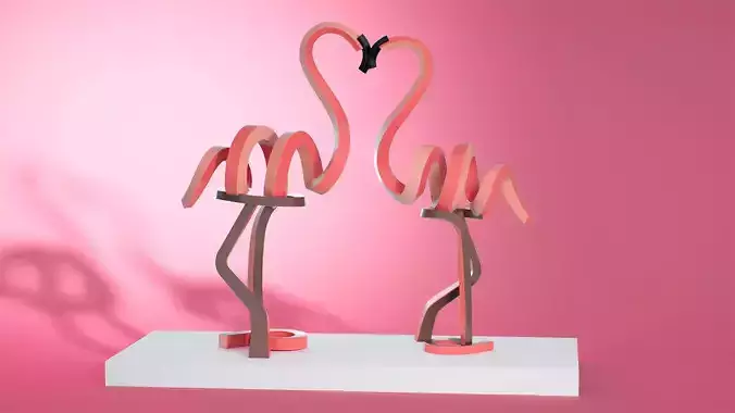 Love Of Flamingos
