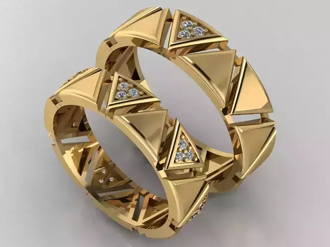 ring set 44 collection 1 3D print model