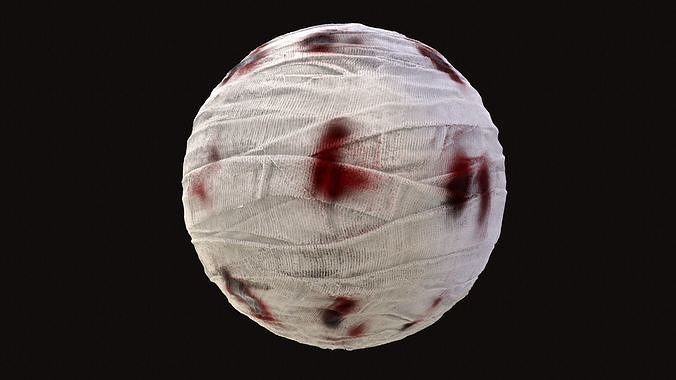 Bandage smart substance material 3D model