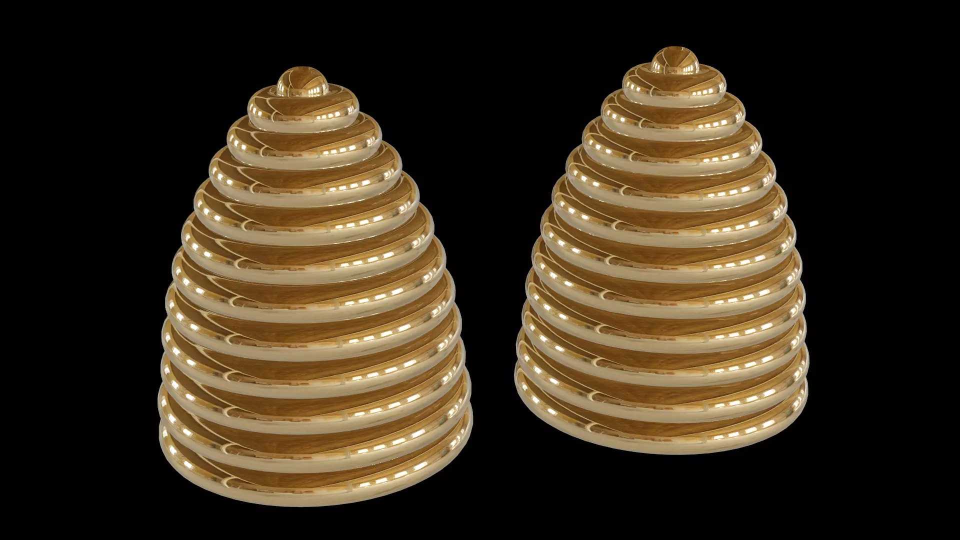 Beehive salt pepper pot 3D print model