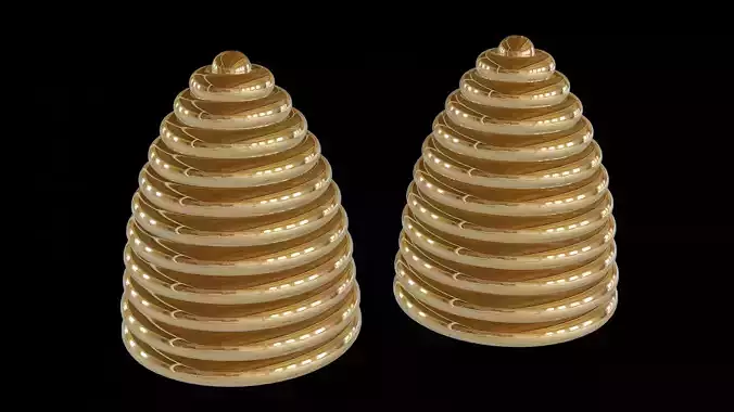 Beehive salt pepper pot