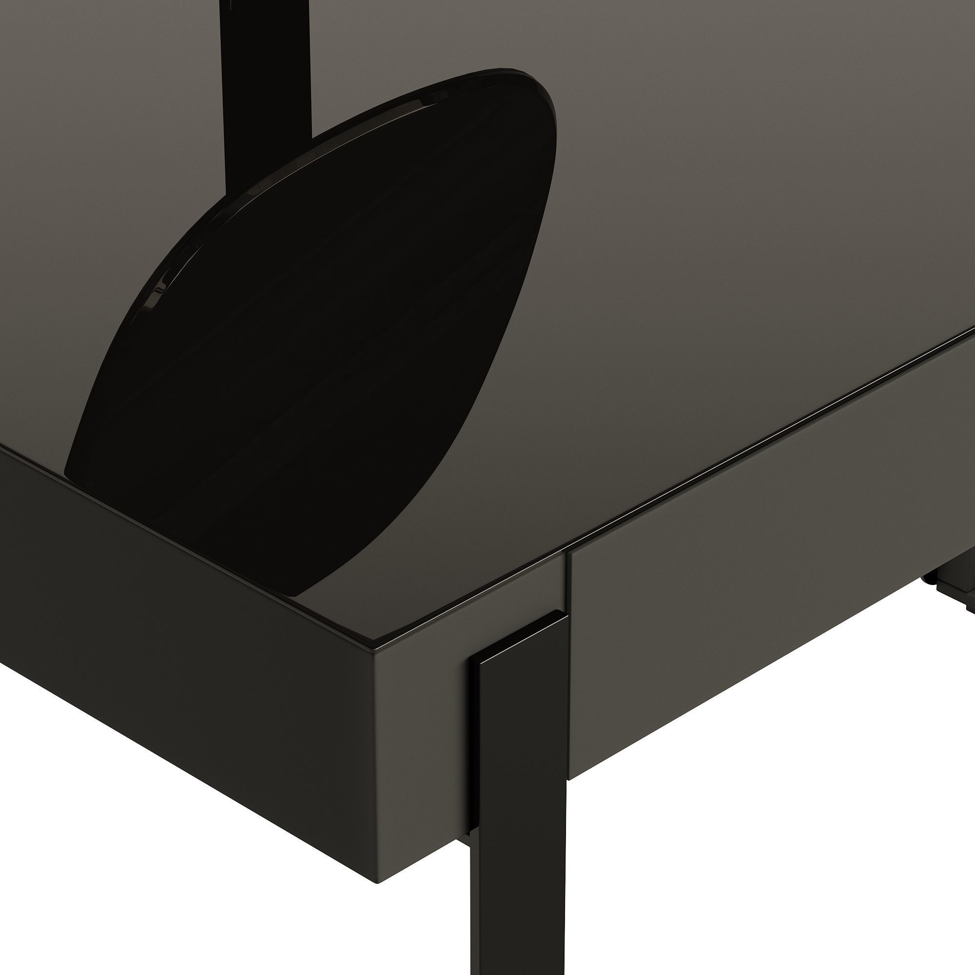 FENDI ICON P11 LADY DESK Low-poly 3D model_1