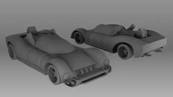 Rad Mobile Car 3D model