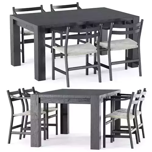 Carl Hansen furniture set v18 