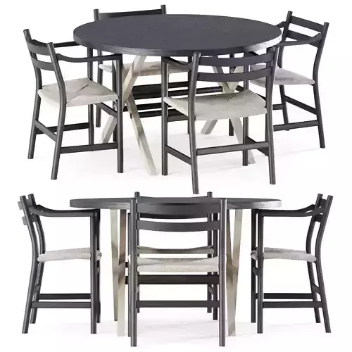 Carl Hansen furniture set v19 