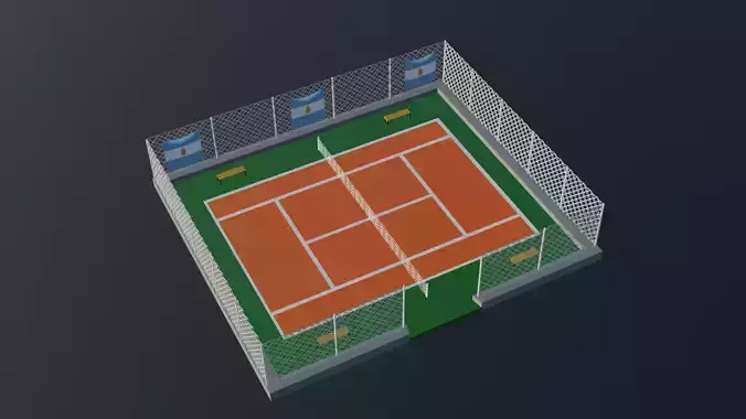 Tennis Court - Argentina