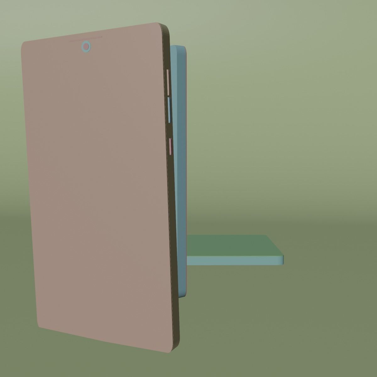 samsung mobile modell 3D model_2