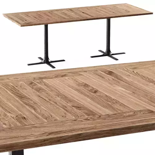 Mila square restaurant table M200 