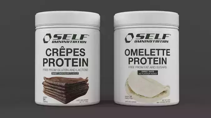 Protein Powder 3D model