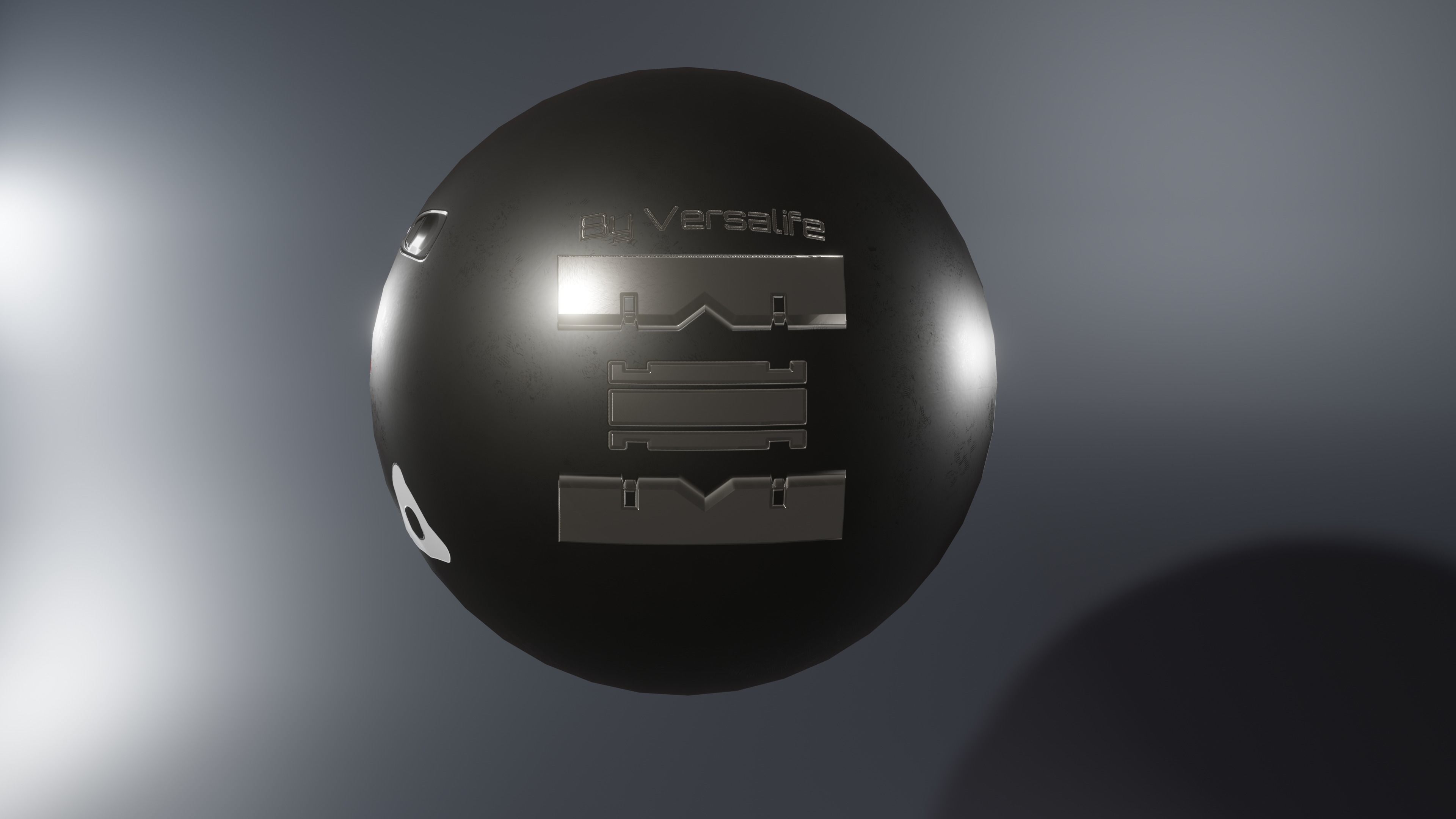 Prosthetic eye 1 Low-poly 3D model_9