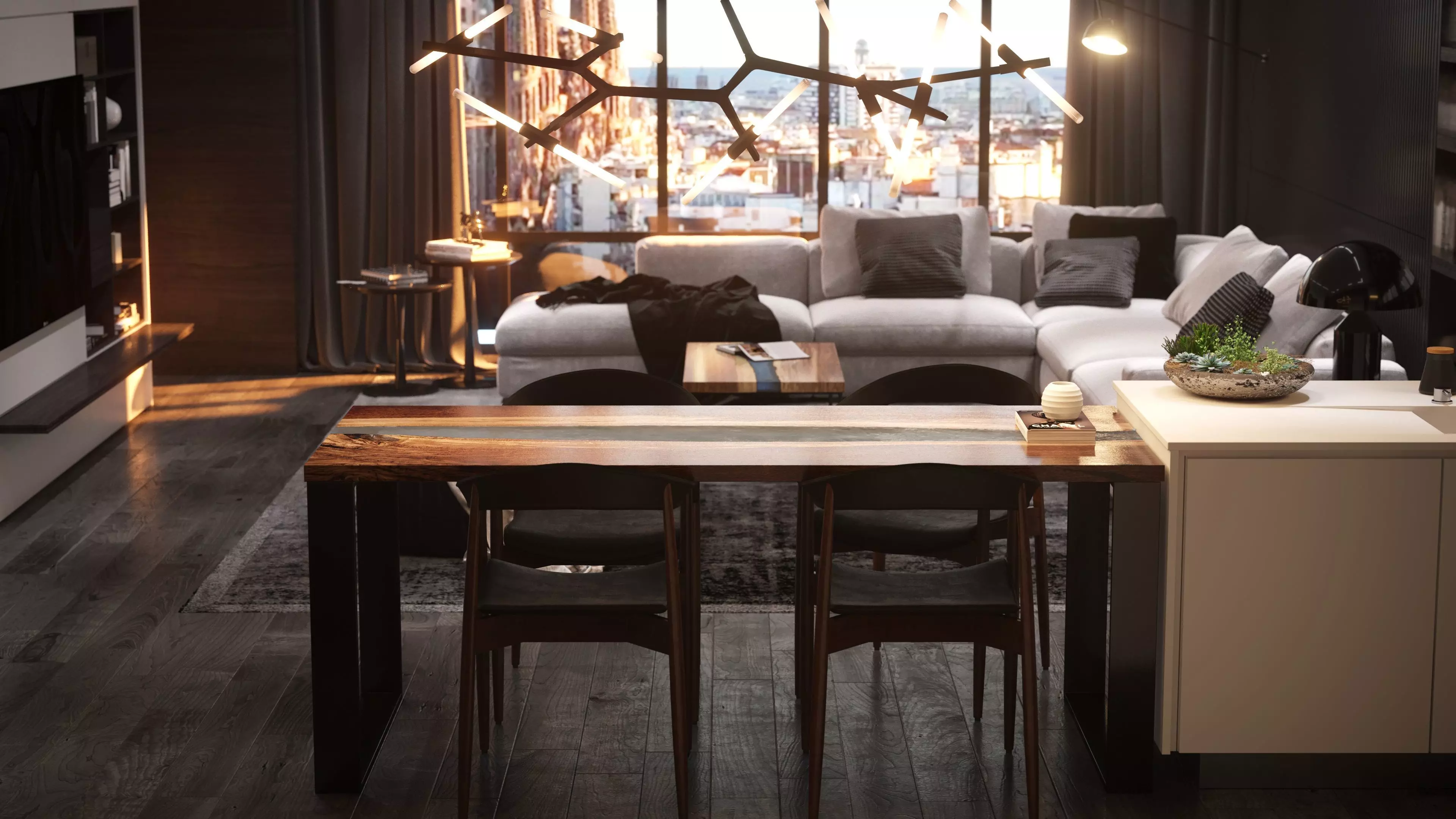 Barcelona Loft 3D model