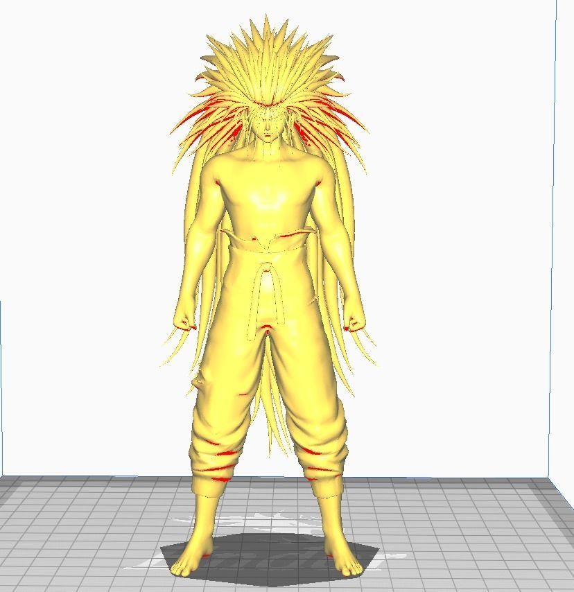 Yusuke Demon Transformation 3D Model 3D print model_2