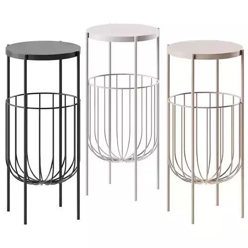 Eyrie Console Table Round by Hubsch Interior