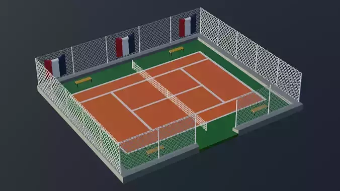 Tennis Court - France
