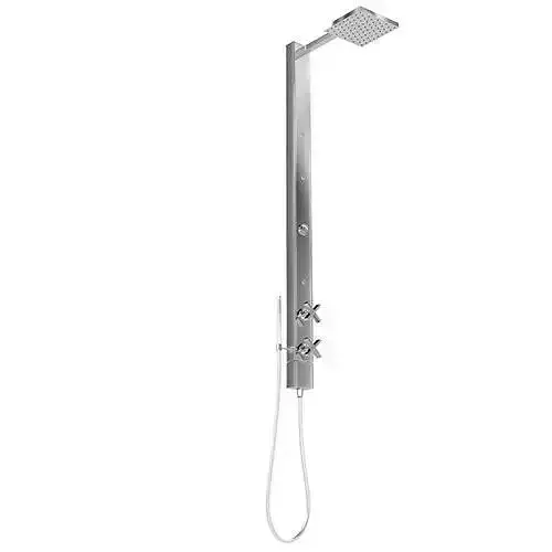 Bathroom Shower Panel With Handshower