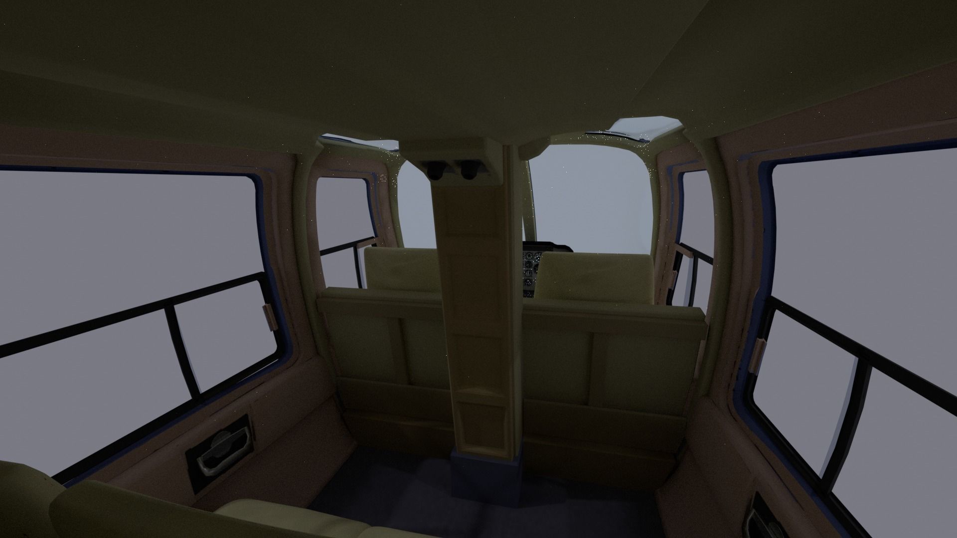 Bell 206 Helicopter 3D model_24