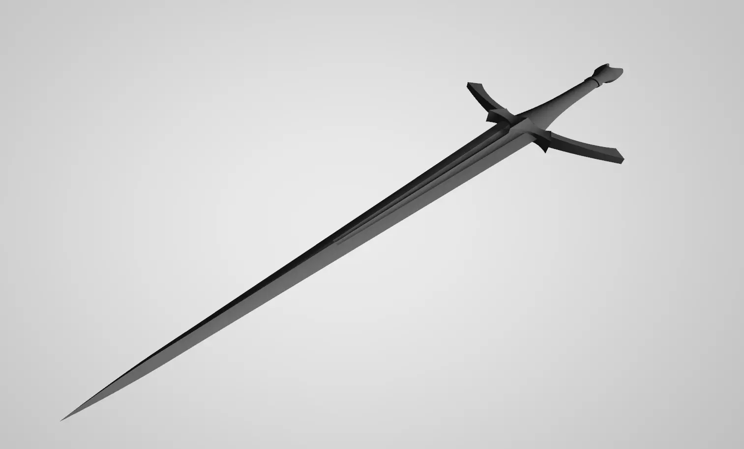 Morgul Knife - Lord Of The Rings 3D print model