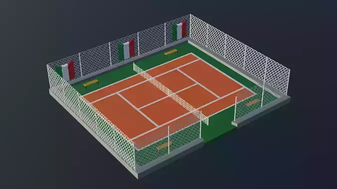 Tennis Court - Italy
