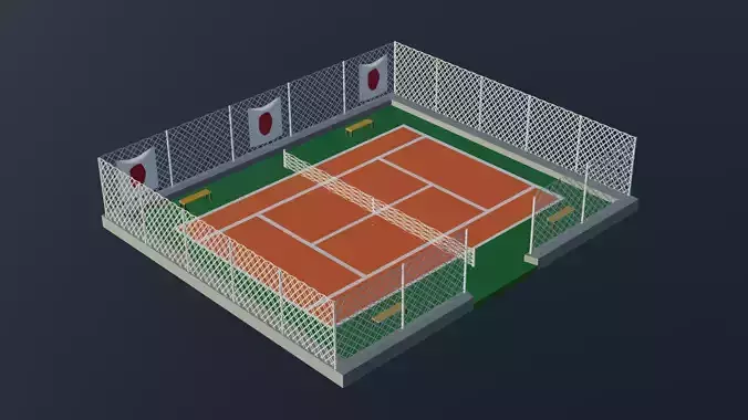 Tennis Court -  Japan