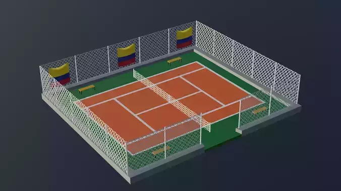 Tennis Court - Colombia