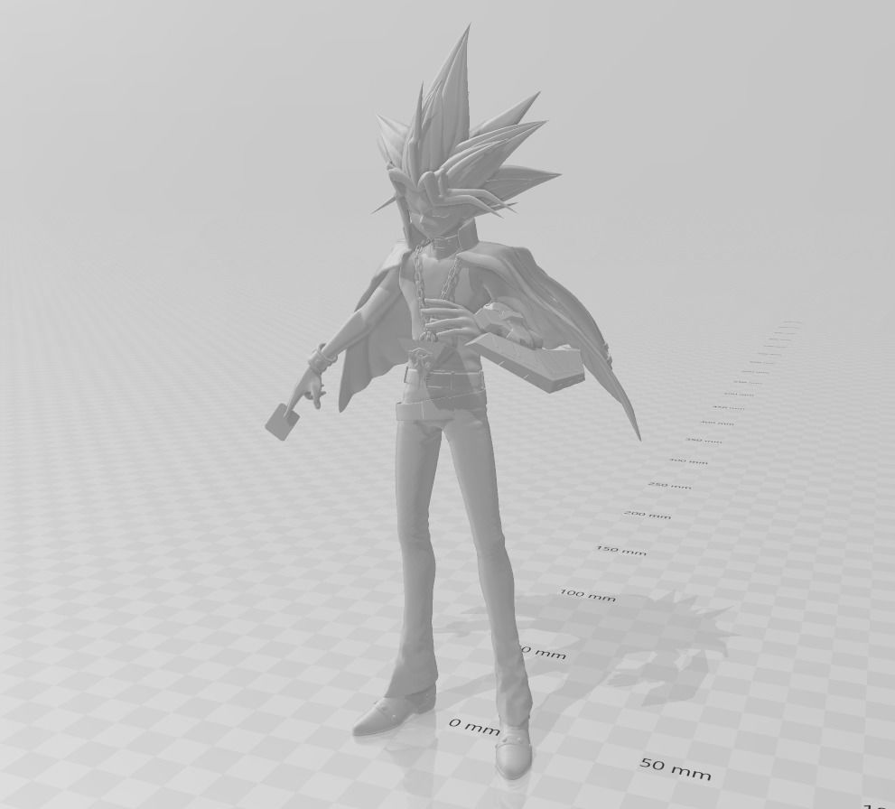 Muto Yugi 3D Model 3D print model_3