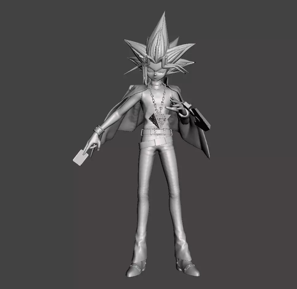 Muto Yugi 3D Model 3D print model_0