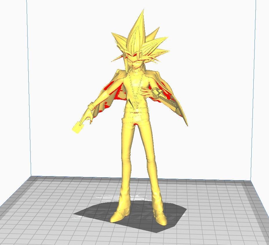 Muto Yugi 3D Model 3D print model_2