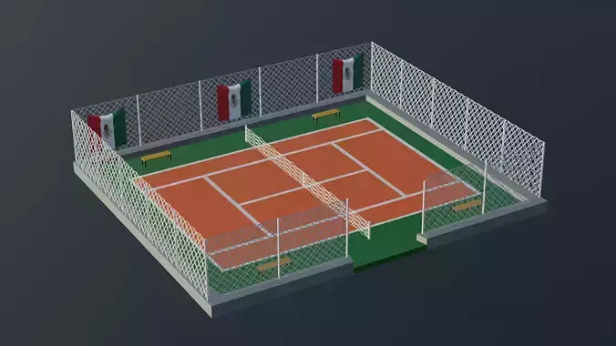 Tennis Court - Mexican