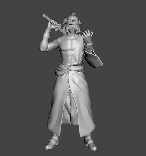 Shishio Makoto 3D Model 3D print model