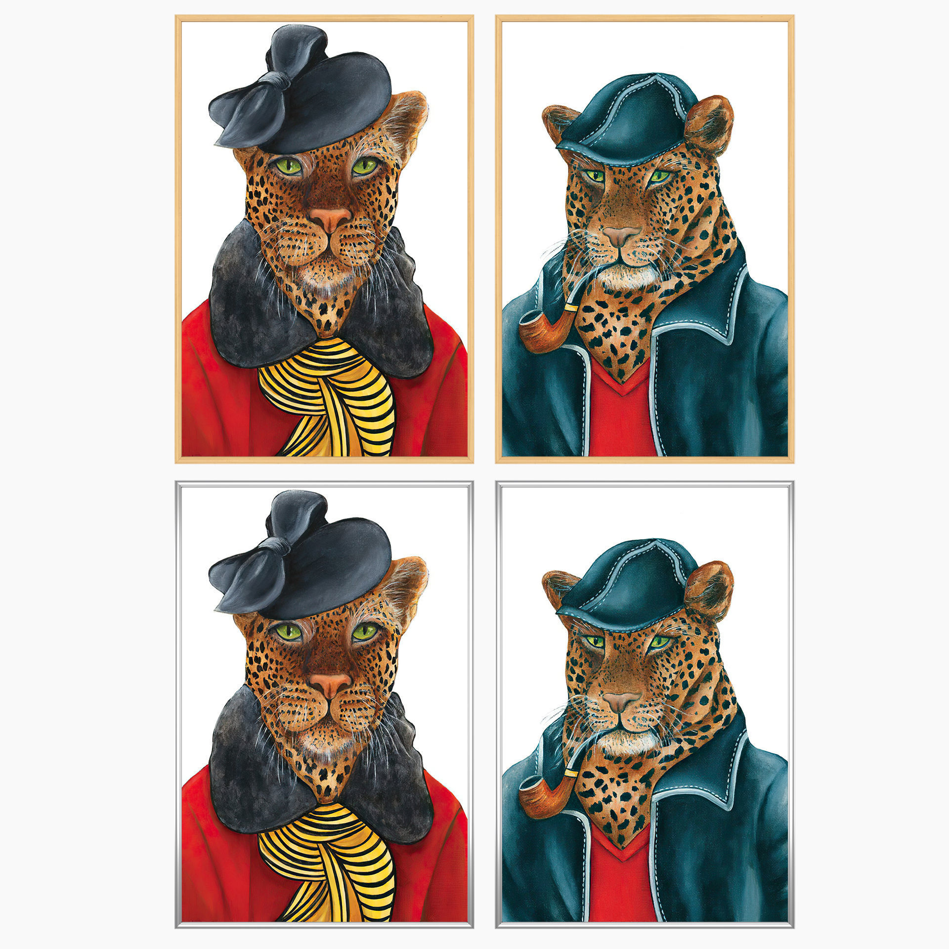 Wall Art Set 3494 3D model_2