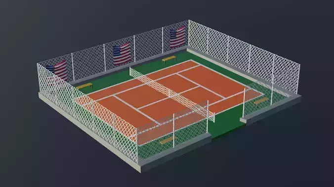 Tennis Court - USA